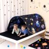 Bed Tent for Kids Lucky Castle Bed Tent Foldable Play House for Children Play Tents for Girls Boys Sleeping Canopy Playhouse view 3