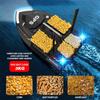 URFunModel V802PRO RC Bait Boat for Fishing, 4 Compartments 3KG Large Capacity High-Efficiency Remote Control Bait Boat with GPS Positioning/Lights, Outdoor Toy Gift, US Plug view 2