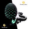 SUMLAND 3D Printed Dragon Eggs Mystery Dragon Egg,Articulated Animals Fidget Toy Glow in The Dark Green view 3