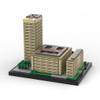 BICRKTOMXY Architecture International Business Center Building Blocks Set, Germany Frankfurt Skyline Landmark Model, Home and Office Decor & Collectible Display Model for Adults (974 Pieces) view 2
