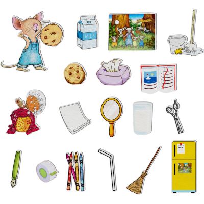 Thryvomniq If You Give a Mouse a Cookie Felt Board Flannel Board Stories for Preschool Interactive Teaching Felt Toys Storytelling Learning Activies