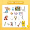 Thryvomniq If You Give a Mouse a Cookie Felt Board Flannel Board Stories for Preschool Interactive Teaching Felt Toys Storytelling Learning Activies view 4