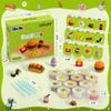 Air Dry Clay Kits - 12 Boxes Magic Modeling Clay for Kids, Party Food Theme Shaping Clay Art DIY Craft Kit, Ultra-Soft Texture, Includes Shaping Tools and Tutorials, Gift for Boys and Girls view 2