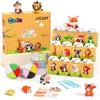 Air Dry Clay Kits -12 Boxes Modeling Magic Clay for Kids,Animal Theme Molding Clay Art Crafts DIY Set,Ultra Light & Soft, with Sculpting Tools & Tutorials,Gifts for Girls & Boys view 1