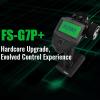 GoolRC Flysky FS-G7P+ RC Transmitter and FS-R11P Receiver, 2.4GHz 10 Channels ANT Protocol Remote Controller with LCD Display for RC Car Boat view 2