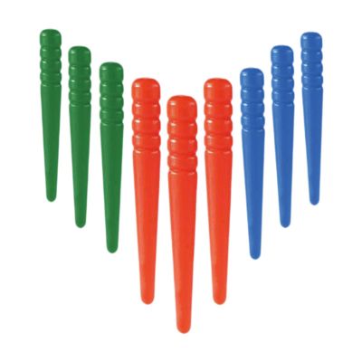 MotiveTech 9 Pieces of Cribbage Board Pegs, Suitable for 1/8-inch Holes, Conical Playing Pegs, Replacement Accessories, Cribbage Pegs