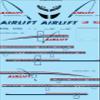 26Decals 72-232 1/72 Airlift 707-372C Laser Decal for Aircraft view 2