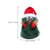 JECOMPRIS Rotating Tree Figurine Singing Dancing Xmas Tree Electric Christmas Doll Animated Toy Holiday Table Decoration view 4