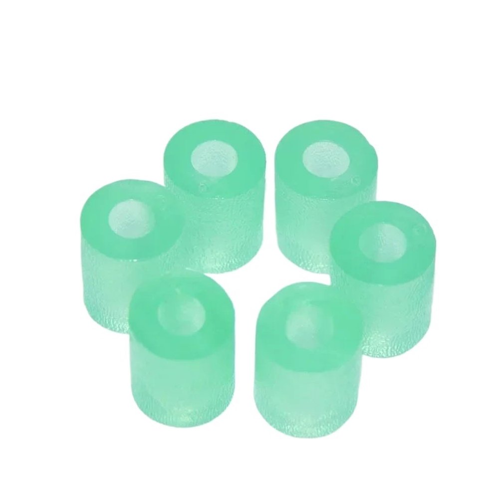 10PCS Green Tires Pickup Roller Rubber 2F906240 2F906230 2CL16050 for FS1100 2810 1370 1300 1028 2000 3900 4000