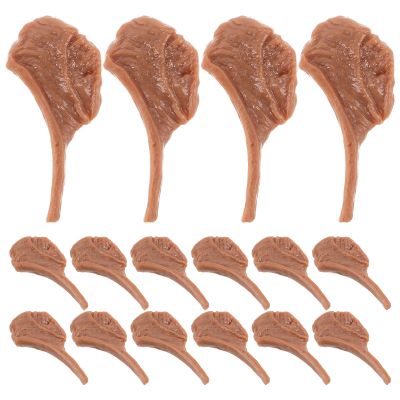 JECOMPRIS 50pcs Fake Meat: Miniature Realistic Steak Model - High Simulation Fake Food for Photography Props Kitchen Decoration Market Display