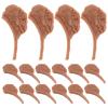 JECOMPRIS 50pcs Fake Meat: Miniature Realistic Steak Model - High Simulation Fake Food for Photography Props Kitchen Decoration Market Display view 1