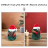 BESTonZON Electric Rotating Christmas Tree with Music Singing Dancing Xmas Doll Tabletop Holiday Decoration Novelty Christmas Toy for Present Home Party Decoration view 3