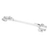 BeaxTurbo Racing Upgrade Parts CNC 7075Aluminum Chassis Brace kit for Traxxas JATO 4 * 4 1/8 9024 9025 (Silver) view 3