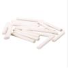 60Pcs 5 x 25mm White Cylindrical Rubber Mechanical Pencil Eraser Refills for School Office Sketching view 4