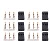 100 Sets 3 Pin Female Male Plug Housing Crimp Terminal Connector Kit High Performance Gold Plated ABS Brass Servo Plug Kit for RC Airplane Electronic Equipment view 4