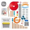HABA Kullerb Ball Track System: Build & Grow Montessori Toys & Marble Run for 1+, STEM Toys Building Set with Click Track and Creative Crate view 2