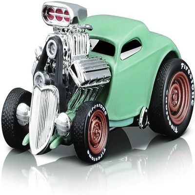 1933 3W Coupe Light Green 1/64 Diecast Model Car by Muscle M 15546grn