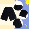 1/6 Male Figure Miniature Clothing Creative Small DIY Gift Dress up for 12 inch Action Figures BJD Doll Accs, Black view 3