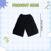 1/6 Male Figure Miniature Clothing Creative Small DIY Gift Dress up for 12 inch Action Figures BJD Doll Accs, Black view 4
