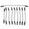 313mm wheelbase 10 Pieces Stainless Steel Connecting rods Suitable for Axial Wraith 90018 90020 90031 90045 90056 1 10 Remote Controlled Race car Rock Crawler Metal Upgrade Parts view 1