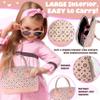 Play Purse for Little Girls - Pretend Play Toy Set for Kids Including Handbag, Makeup, Phone, Wallet, Smartwatch, Passport, Credit Cards, Keys - Birthday Gift Ideas for Girls Age 3 4 5 6 7+ view 2