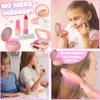 Play Purse for Little Girls - Pretend Play Toy Set for Kids Including Handbag, Makeup, Phone, Wallet, Smartwatch, Passport, Credit Cards, Keys - Birthday Gift Ideas for Girls Age 3 4 5 6 7+ view 4