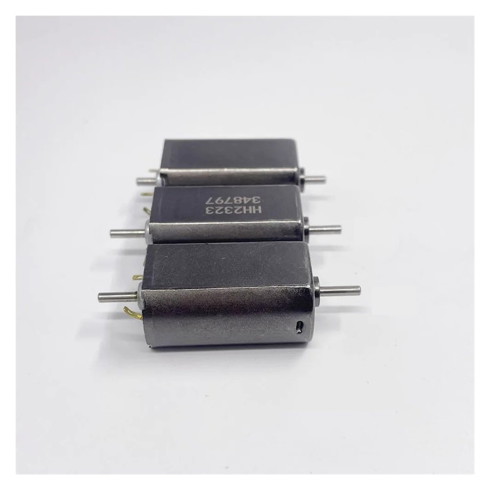 VUBBJCRS 5-Pole Rotor FK-180SH Electronic Starter DC 12V 15V 18V 24V 20mm Carbon Brush Electronic Starter 2mm Dual Shaft B
