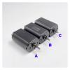 VUBBJCRS 5-Pole Rotor FK-180SH Electronic Starter DC 12V 15V 18V 24V 20mm Carbon Brush Electronic Starter 2mm Dual Shaft B view 2