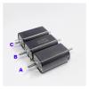VUBBJCRS 5-Pole Rotor FK-180SH Electronic Starter DC 12V 15V 18V 24V 20mm Carbon Brush Electronic Starter 2mm Dual Shaft B view 3