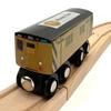 MUNI PALS Munipals NYC Wooden Subway Train MP01_Mony Compatible with Wooden Tracks  Nostalgia Series Collectible R21 Money Train view 4