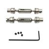 1/16 C64 C74 1 JA11 RC Car Upgrade Parts Metal Front Drive Shaft Compatible with Various 1 16 Scale Remote Control Vehicles(1199 Silver) view 1