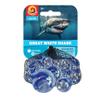 Great White Shark Marble Net 25 Piece Set - 24 Player Marbles & 1 Shooter Marble view 1