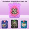 JCHPINE Silicone Cover Case for Bitzee Harry Potter Interactive Digital Pet, Protective Cover for Harry Potter Bitzee Pets Accessories (Purple) view 2