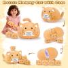 5 PCS Emotional Plush Potato Cat Stuffed Animal Family-19" Large Potato Cat Plush, Mommy Plushies with 4 Baby Kittens Plushies, Kawaii Pillow Christmas Birthday Gifts for Kids Boys Girls view 2