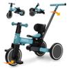 BoBike 5-in-1 Tricycle for Toddlers 18 Months to 5 Years, Kids Bike with Upgraded Pedals, Parent Push Handle, Balance Bike & Easy Assembly for Boys Girls (Sky Blue) view 1