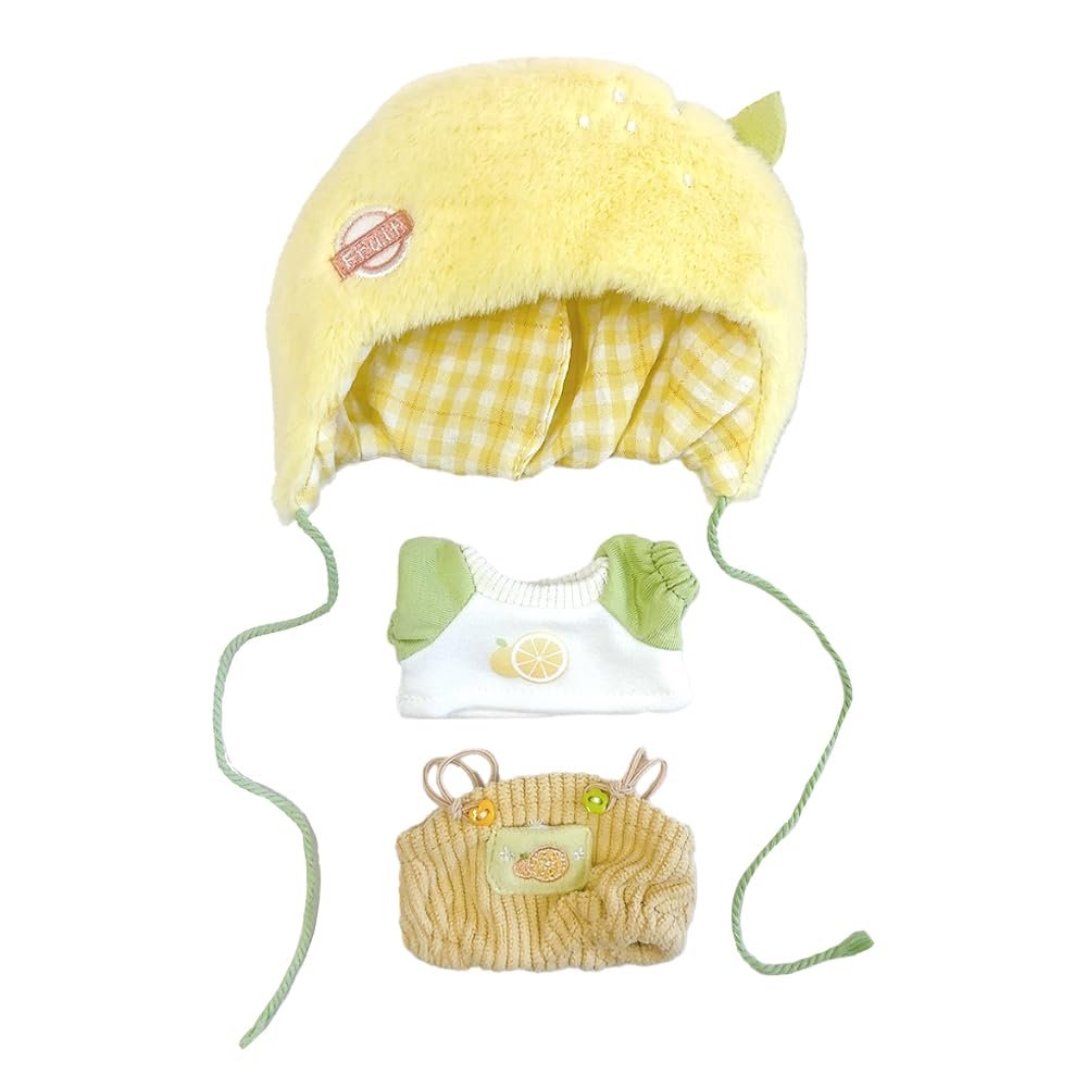 Fruit Sewing Clothes, Lemon, 3.9 inches (10 cm), Sewing Clothes, Kigurumi, Accessories, Praying Purpose, Doll, Mascot, Kpopdoll Costume