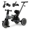 BoBike 5-in-1 Tricycle for Toddlers 18 Months to 5 Years, Kids Bike with Upgraded Pedals, Parent Push Handle, Balance Bike & Easy Assembly for Boys Girls (Grey) view 1