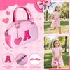 Play Purse for Little Girls, Kids Purse with Pretend Play Princess Toys Includes Handbag, Mini Karaoke Machine, Phone,Wallet, Key,Toddler Purse Birthday Gift for Girls Age 3 4 5 6+ view 2