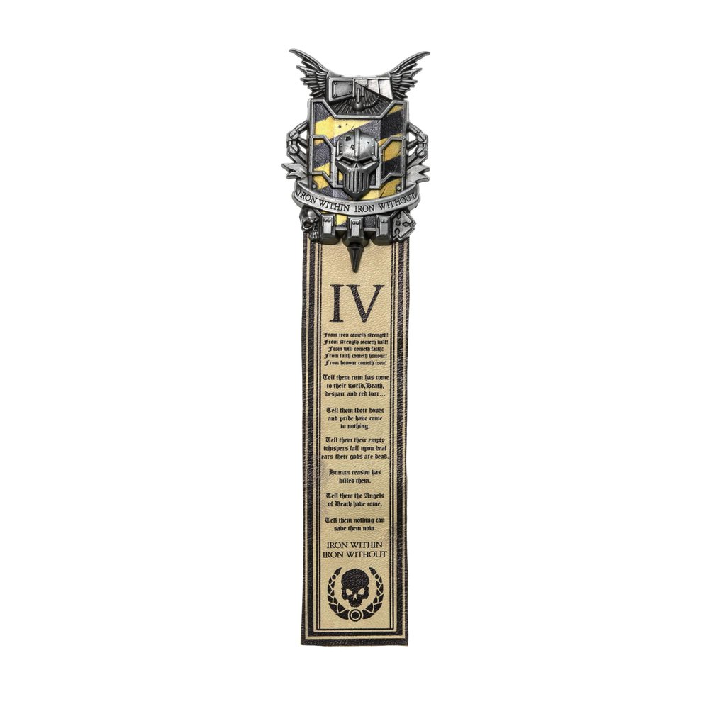 Starforged Warhammer 30K 4th Legion Iron Warriors Honour Badge Of Warsmith Seal Badge