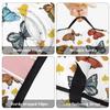 Personalized Toddler Nap Mat for Girls with Name Custom Butterfly Sleeping Bag with Blanket & Pillow, Soft Roll Up Nap Mat for Preschool, Daycare & Kindergarten view 4