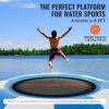 6.5ft Inflatable Water Bouncer,300lb Capacity Recreational Water Trampoline with Electric Pump,3-Step Ladder & Anchor Kit,Heavy Duty 1000D PVC Compatible with Pool, Lake, Ocean view 2
