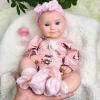 20inch Realistic Silicone Baby Doll - Lifelike Full Body Reborn Baby Girl, Handmade with Soft Platinum Silicone, Anatomically Correct & Washable, for Kids & Collectors view 1