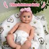 20inch Realistic Silicone Baby Doll - Lifelike Full Body Reborn Baby Girl, Handmade with Soft Platinum Silicone, Anatomically Correct & Washable, for Kids & Collectors view 2
