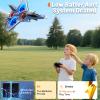 ENJOYFLY Foam Remote Control Airplanes RC Planes for Kids Adults 14+, RC Airplane Fighter Jet with Light, 360 Flip Fighter Jet Toys, Stunt Roll, Airplane Toy Gifts for Kids Boys view 3