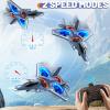 ENJOYFLY Foam Remote Control Airplanes RC Planes for Kids Adults 14+, RC Airplane Fighter Jet with Light, 360 Flip Fighter Jet Toys, Stunt Roll, Airplane Toy Gifts for Kids Boys view 4