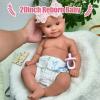 20inch Realistic Silicone Baby Doll - Lifelike Full Body Reborn Baby Girl, Handmade with Soft Platinum Silicone, Anatomically Correct & Washable, for Kids & Collectors view 2
