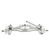 2pcs Aluminum Alloy Front Rear Axle for 1/10 for Scx10iii RC Crawler Car Axial for Capra 1.9 Unlimited Trail Buggy for UTB for Currie F9 Upgrade(Black) view 3