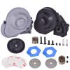 Complete Gearbox Transmission Gears Set for 1/10 RC Crawler Car Axial SCX10 SCX10 II 90046 Upgrades Part 3.17mm Motor Shaft(Grey Gearbox) view 2