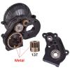 Complete Gearbox Transmission Gears Set for 1/10 RC Crawler Car Axial SCX10 SCX10 II 90046 Upgrades Part 3.17mm Motor Shaft(Grey Gearbox) view 4