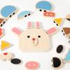 Wooden Montessori Animal Magic Face-Sticking Puzzles, Early Education Cognitive Building Block Board, Preschool Education Children's Toy, for Boys and Girls Aged 3-8 view 3